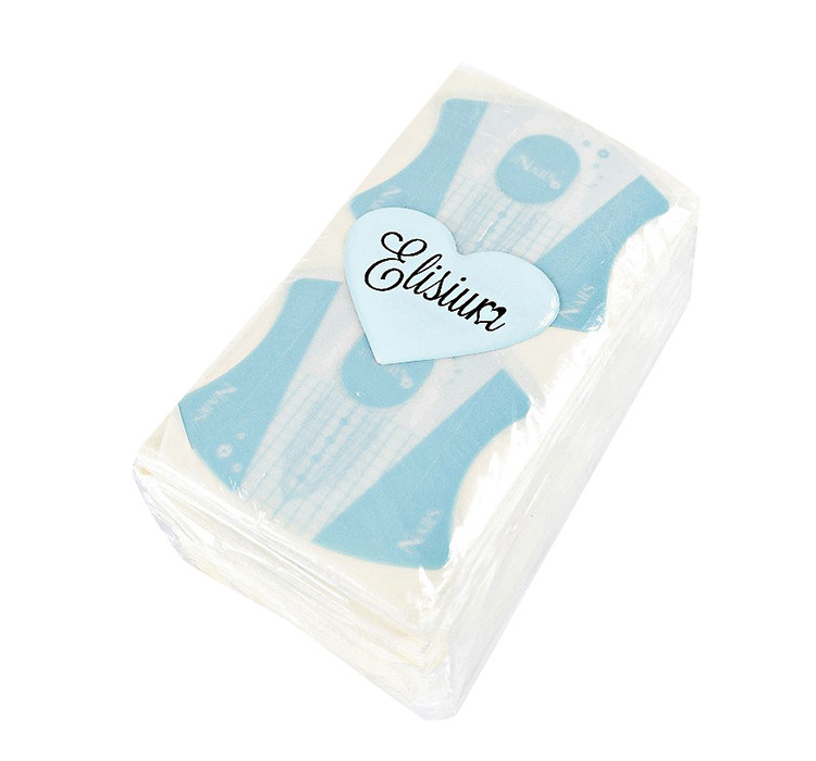 Formy do przedłużania paznokci 125 szt.