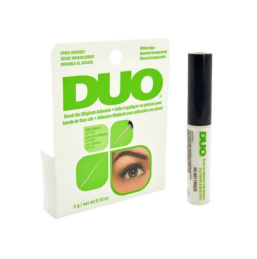 Duo Brush On Striplash Adhesive klej do rzęs z pędzelkiem Clear 5g