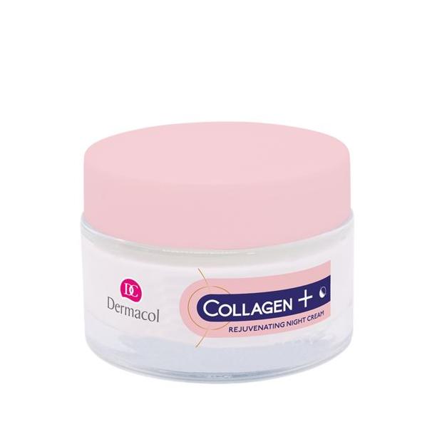 Dermacol Collagen+ Intensive Rejuvenating Night Cream krem do twarzy z formułą przeciwzmarszczkową 50 ml