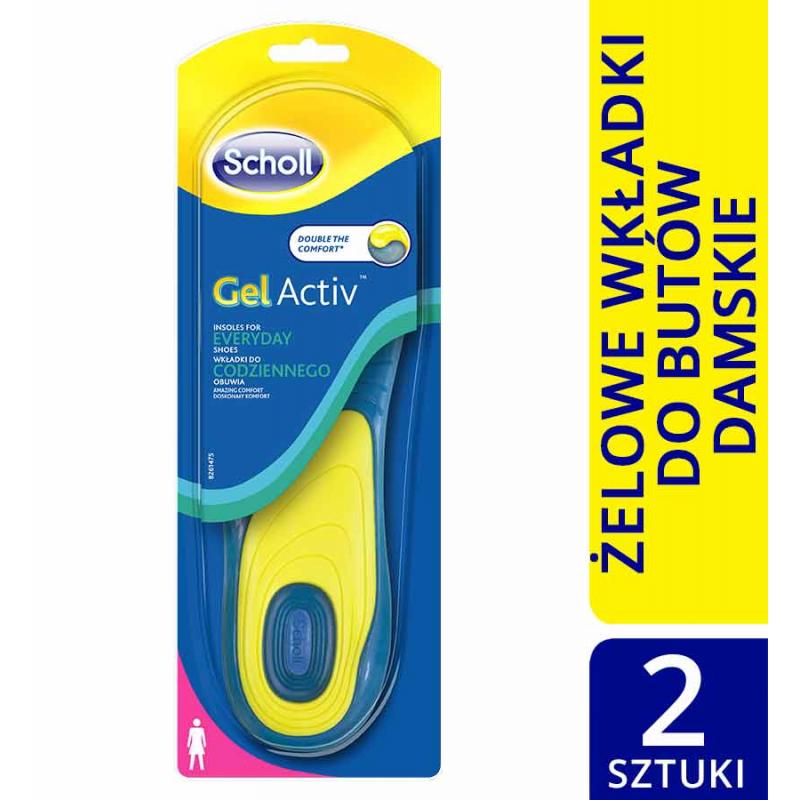 GelActiv wkładki żelowe do butów na co dzień damskie GelActiv wkładki żelowe do butów na co dzień damskie