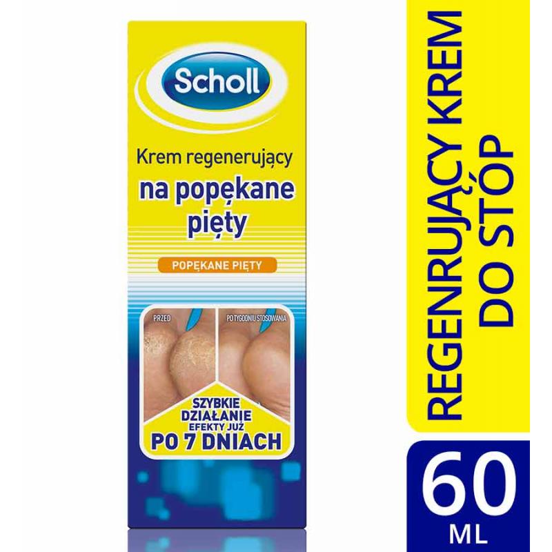 Scholl krem do stóp regenrujący na popękane pięty K+ Scholl krem do stóp regenrujący na popękane pięty K+