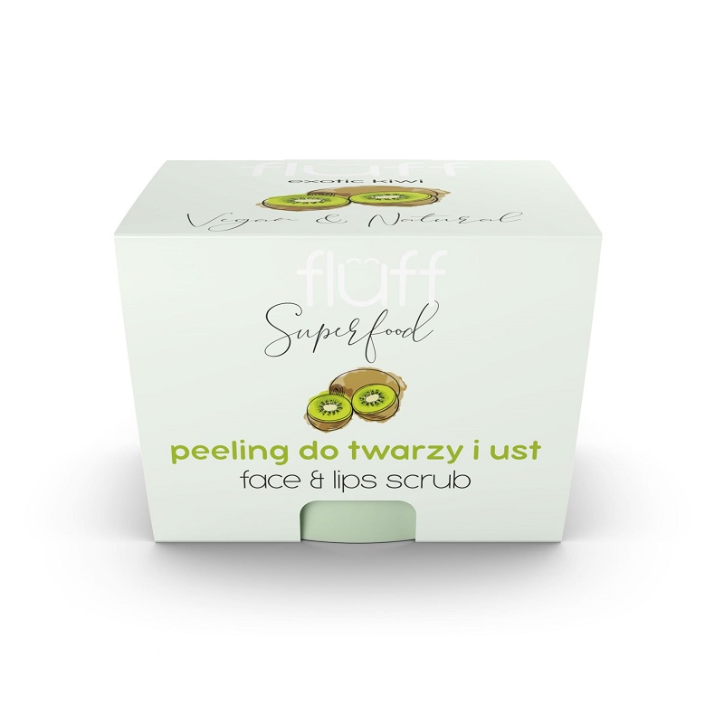 Face And Lips Scrub peeling do twarzy i ust Kiwi 80g