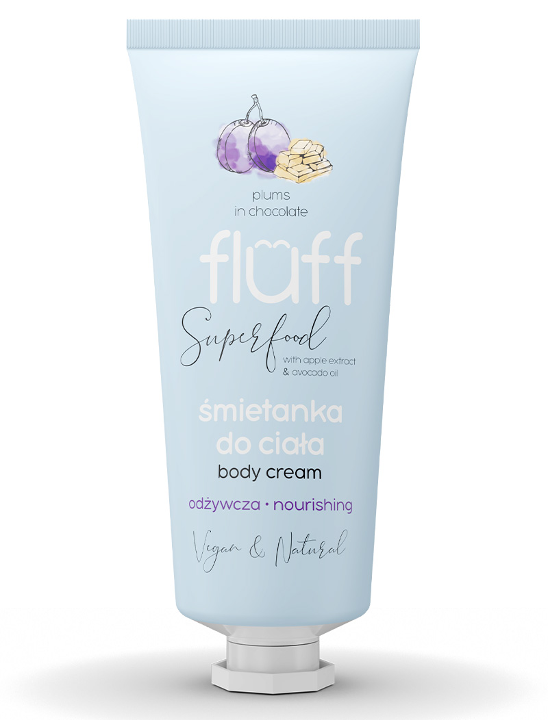 Body Cream śmietanka do ciała odżywcza Śliwki w Czekoladzie 150ml