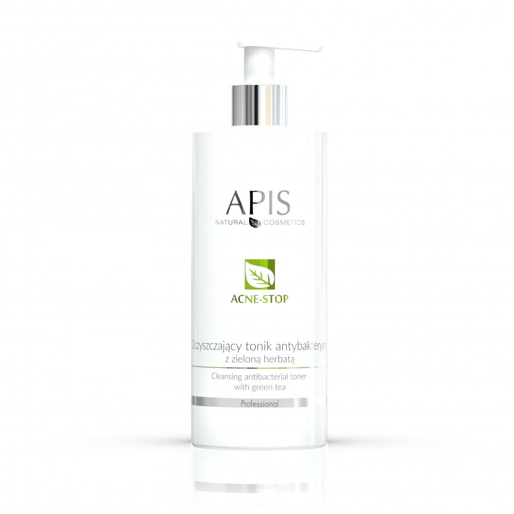 Acne-Stop Cleansing Antibacterial Toner oczyszczający tonik antybakteryjny z zieloną herbatą 500ml