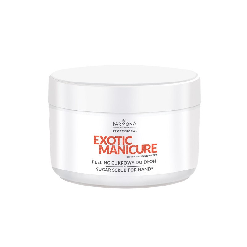 Exotic Manicure cukrowy peeling do dłoni 300g