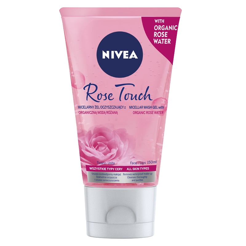 Rose Touch micelarny żel oczyszczający z organiczną wodą różaną 150ml