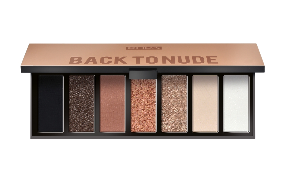 Make Up Stories Compact Eyeshadow Palette paleta cieni do powiek 001 Back To Nude 13.3g