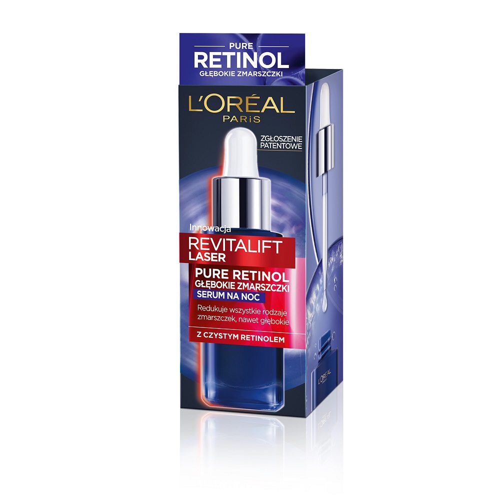 Revitalift Laser Pure Retinol przeciwzmarszczkowe serum na noc 30ml