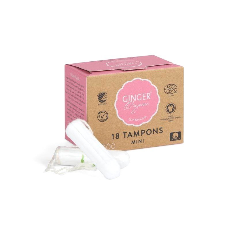 Tampons tampony organiczne bez aplikatora Mini 18szt