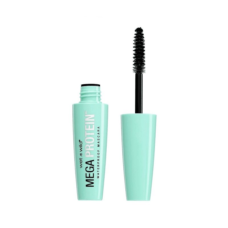 Wet n Wild MegaProtein Waterproof odżywczy tusz do rzęs wodoodporna odcień Very Black 6 ml