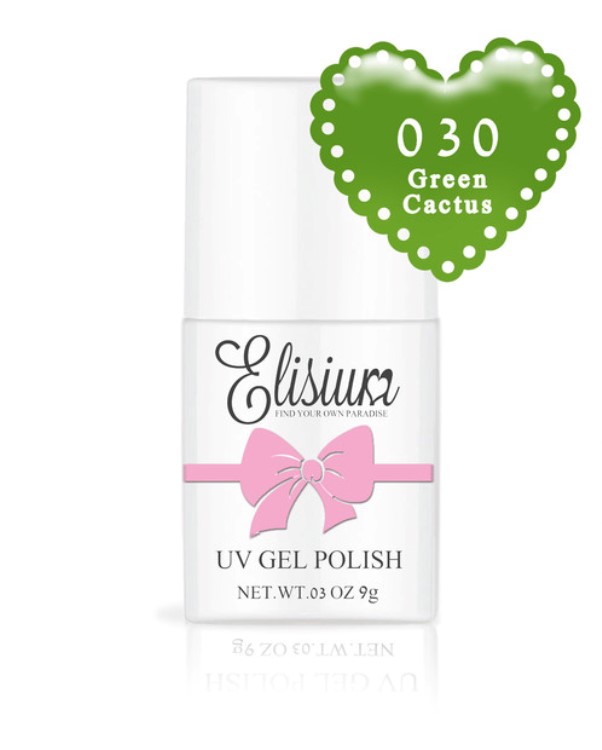 UV Gel Polish lakier hybrydowy do paznokci 030 Green Cactus 9g
