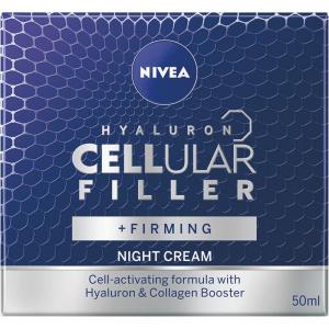 Hyaluron Cellular Filler + Widoczne Ujędrnienie przeciwzmarszczkowy krem na noc 50ml