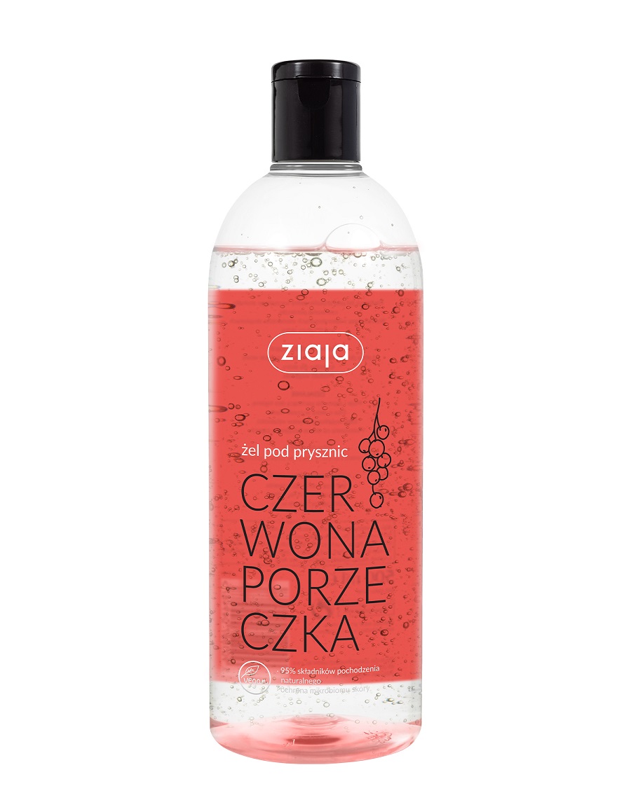 Vegan żel pod prysznic Czerwona Porzeczka 500ml