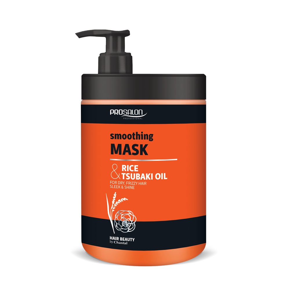 Prosalon Smoothing Mask wygładzająca maska do włosów Ryż & Olej Tsubaki 1000g