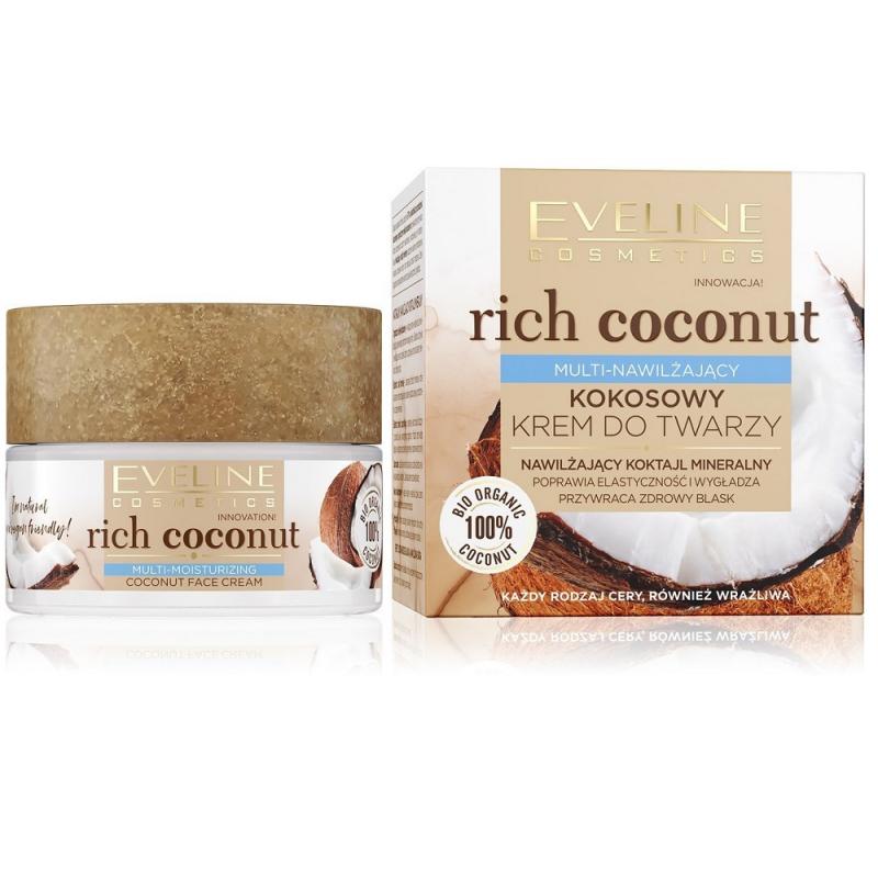 Rich Coconut multi-nawilżający kokosowy krem do twarzy 50ml