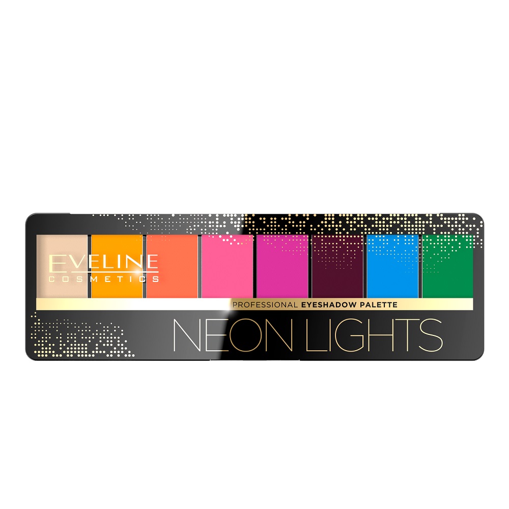 Eveline Cosmetics Neon Lights paleta cieni do powiek 9,6 g