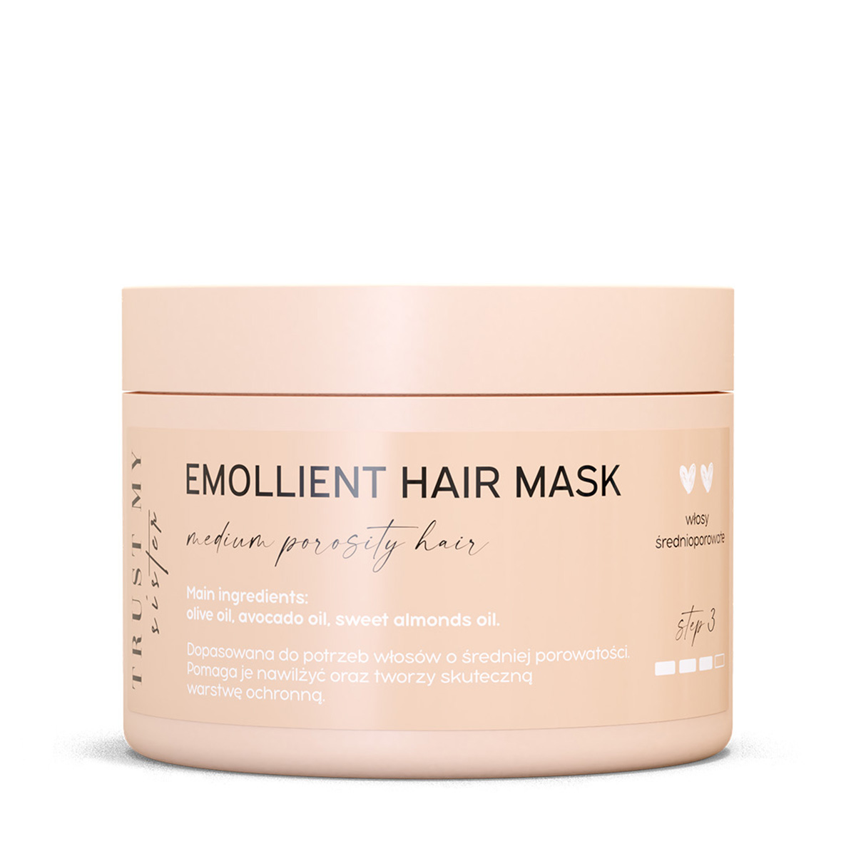 Emollient Hair Mask emolientowa maska do włosów średnioporowatych 150g