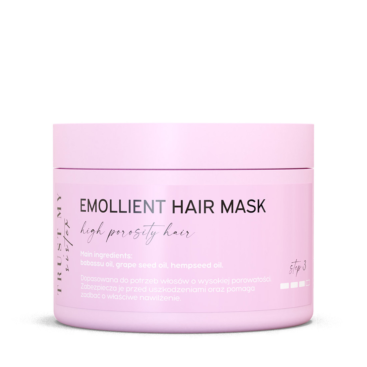 Emollient Hair Mask emolientowa maska do włosów wysokoporowatych 150g