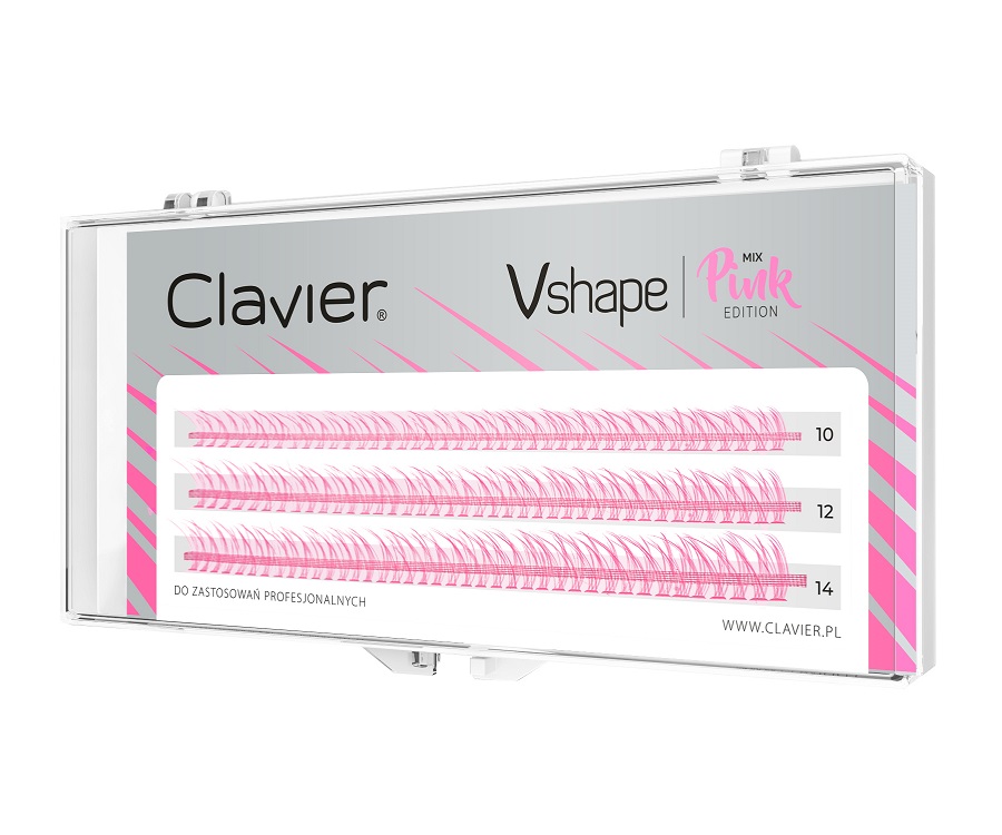 Vshape Colour Edition kępki rzęs Pink Mix