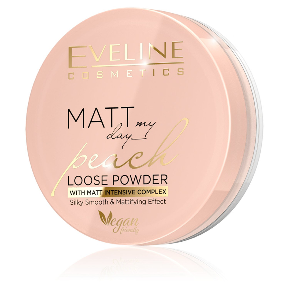 Matt My Day Peach Loose Powder wygładzająco-matujący sypki puder do twarzy 6g