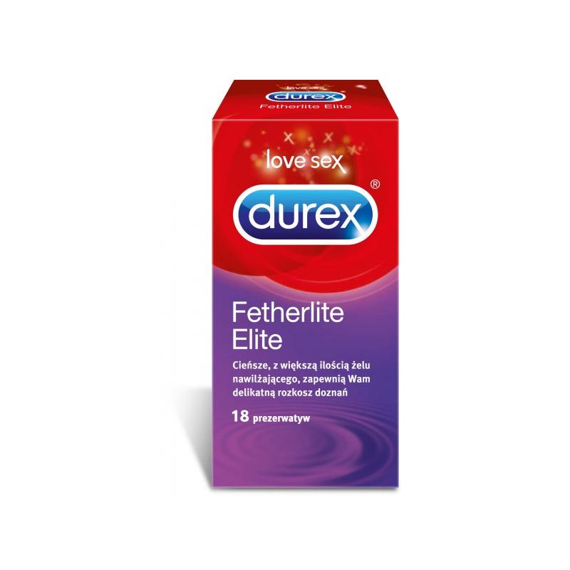 Durex prezerwatywy Fetherlite Elite 18 szt ultracienkie Durex prezerwatywy Fetherlite Elite 18 szt ultracienkie