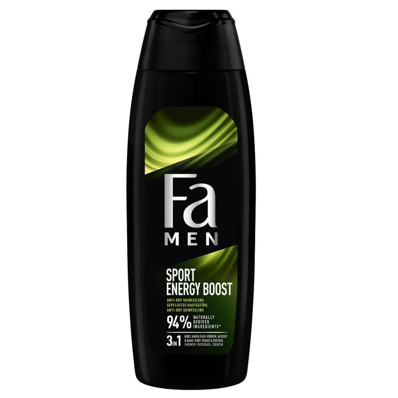 Men Xtreme Sport Energy Boost Shower Gel żel pod prysznic do mycia ciała i włosów dla mężczyzn 750ml