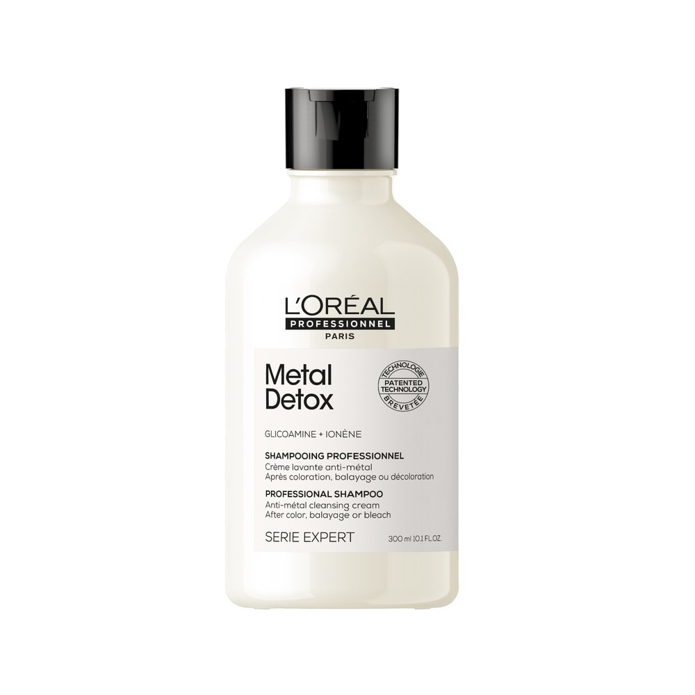 L’Oréal Professionnel Serie Expert Metal Detox szampon głęboko oczyszczający do włosów farbowanych i zniszczonych 300 ml