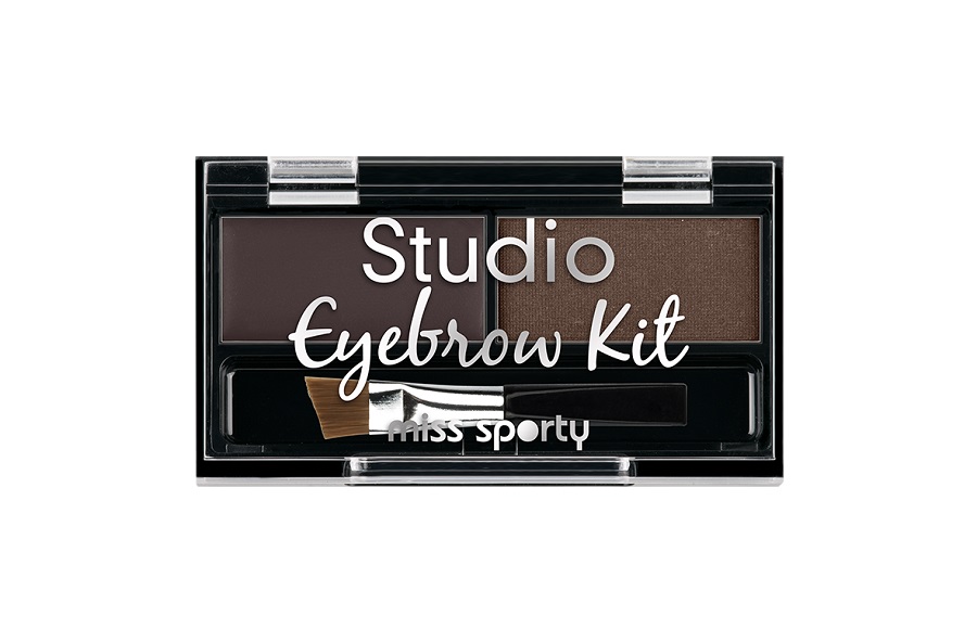 Studio Eyebrow Kit paleta do makijażu brwi 001 Medium Brown 1.1g