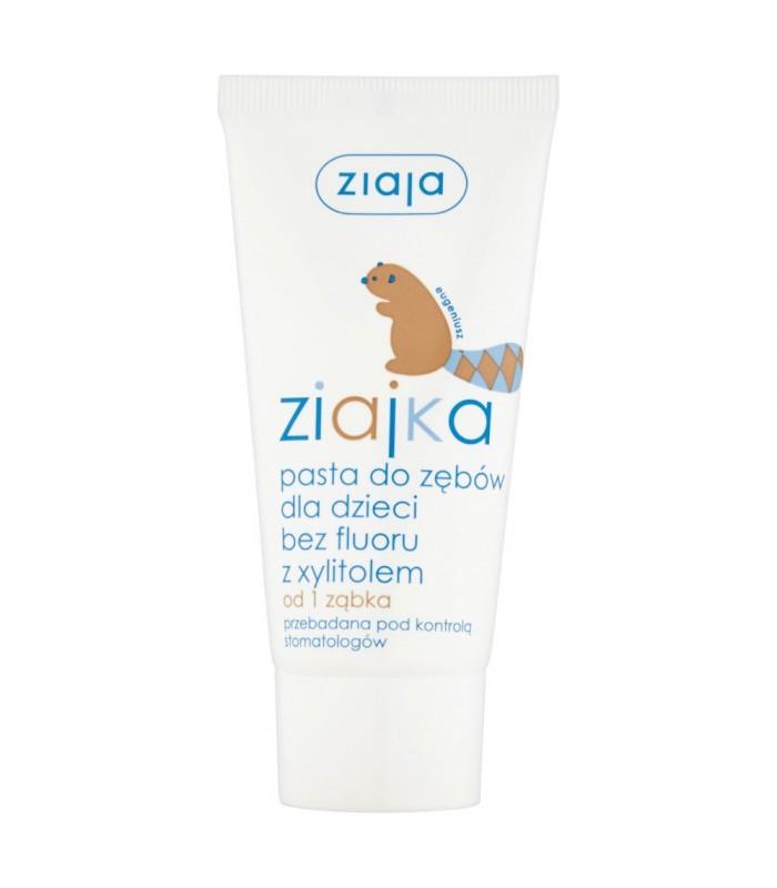 Ziajka pasta do zębów dla dzieci bez fluoru z xylitolem 50ml