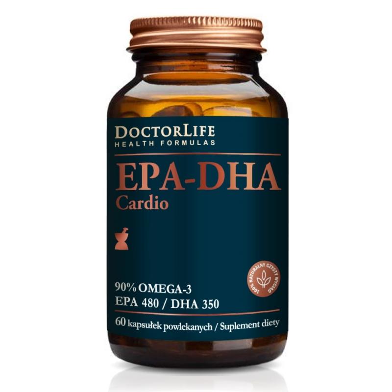 EPA-DHA Cardio 90% Omega-3 EPA 480/ DHA 350 suplement diety 60 kapsułek