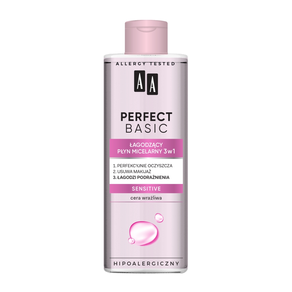 Perfect Basic łagodzący płyn micelarny 3w1 Sensitive 200ml