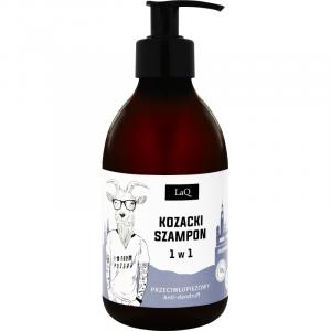 Kozacki szampon 1w1 przeciwłupieżowy z wyciągiem z drzewa herbacianego i kompleksem dwunastu ziół 300ml