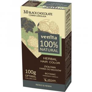 Herbal Hair Color ziołowa farba do włosów 3.0 Czarna Czekolada 100g