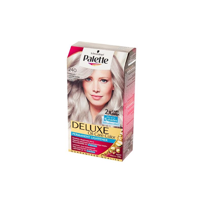 Deluxe Oil-Care Color farba do włosów trwale koloryzująca z mikroolejkami 240 Chłodny Blond Deluxe Oil-Care Color farba do włosów trwale koloryzująca z mikroolejkami 240 Chłodny Blond