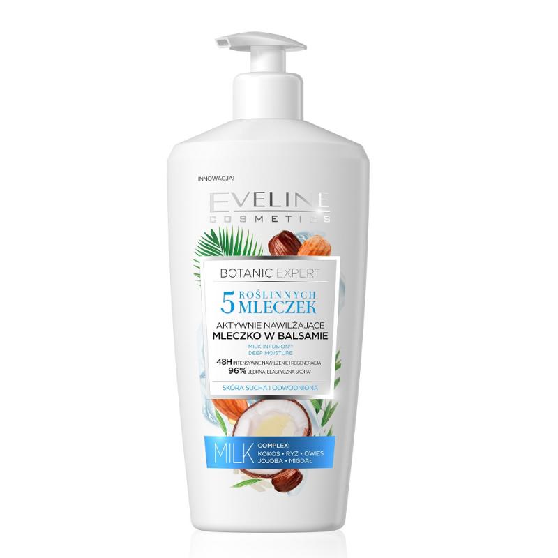 Botanic Expert aktywnie nawilżające mleczko w balsamie do ciała 350ml Botanic Expert aktywnie nawilżające mleczko w balsamie do ciała 350ml