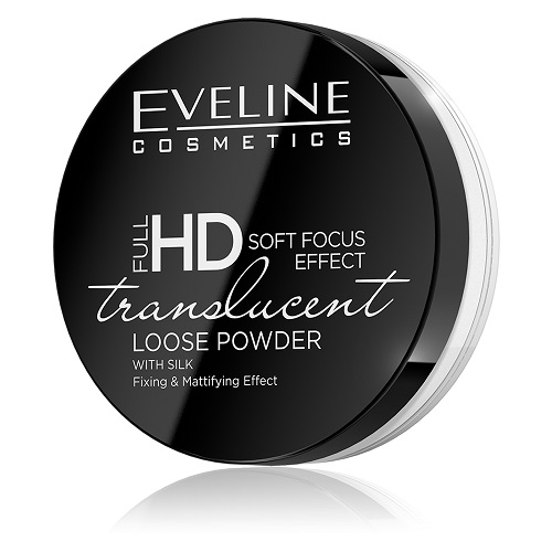 Full HD Soft Focus Loose Powder utrwalająco-matujący puder sypki z jedwabiem 6g