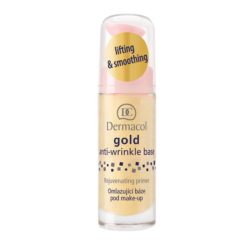 Dermacol Gold Anti-Wrinkle Make-up Base Primer 20 ml Transparent