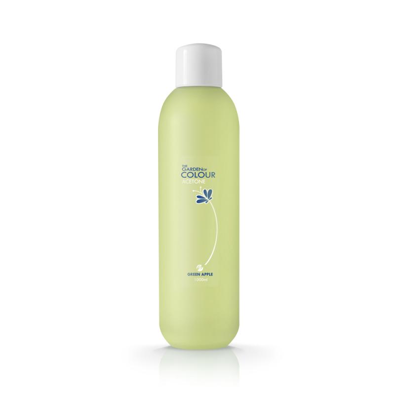 The Garden of Colour Acetone aceton do usuwania żelowych lakierów hybrydowych Green Apple 1000ml The Garden of Colour Acetone aceton do usuwania żelowych lakierów hybrydowych Green Apple 1000ml