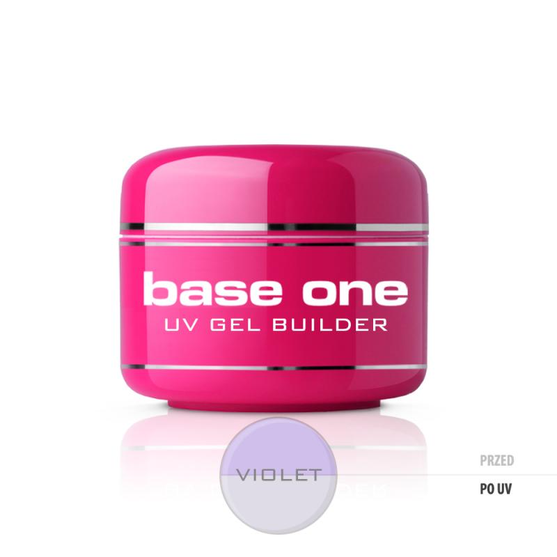 Gel Base One Violet żel budujący do paznokci 15g Gel Base One Violet żel budujący do paznokci 15g