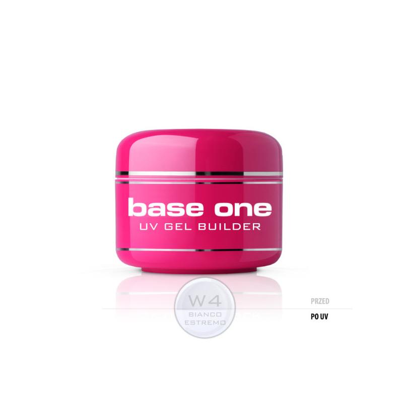 Gel Base One Bianco Estremo W4 żel budujący do paznokci 15g Gel Base One Bianco Estremo W4 żel budujący do paznokci 15g