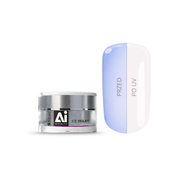 Gel Affinity średniogęsty jednofazowy żel do paznokci Ice Violet 30g Gel Affinity średniogęsty jednofazowy żel do paznokci Ice Violet 30g