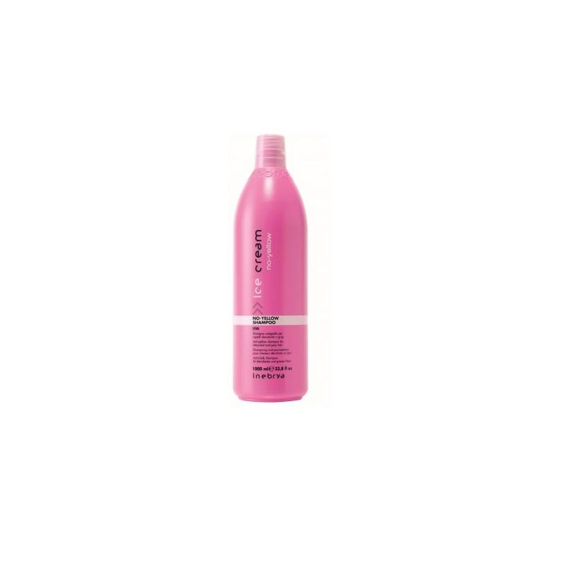 Ice Cream No-Yellow Shampoo szampon do włosów blond lub siwych 1000ml Ice Cream No-Yellow Shampoo szampon do włosów blond lub siwych 1000ml