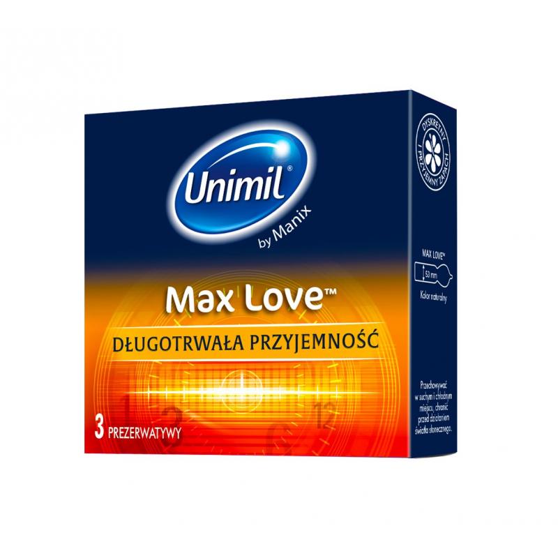 Unimil Max Love (1op./3szt.) Unimil Max Love (1op./3szt.)