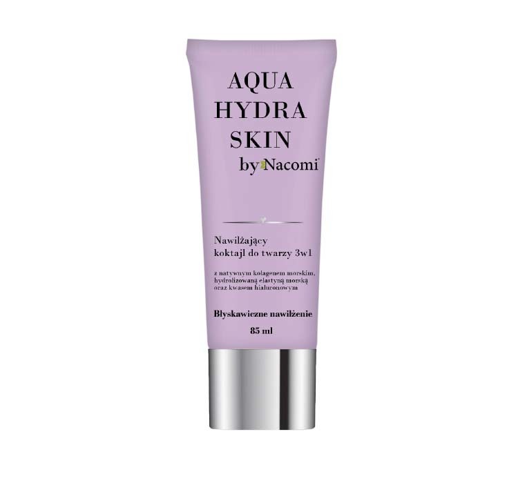 Aqua Hydra Skin Moisturizing Face Cocktail 3in1 nawilżający koktajl do twarzy 3w1 85ml