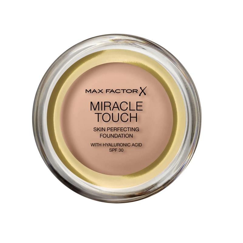 Max Factor Miracle Touch nawilżający podkład w kremie SPF 30 odcień 045 Warm Almond 11.5 g można nabyć na stronie Neness.pl