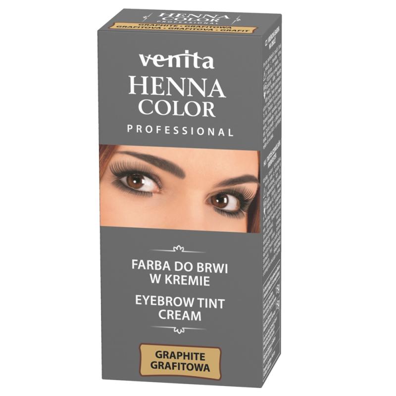 Professional Henna Color farba do brwi w kremie Grafit Professional Henna Color farba do brwi w kremie Grafit