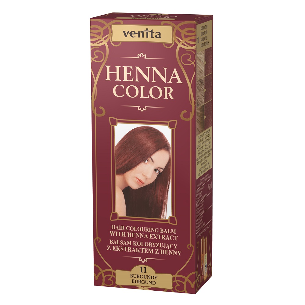 Henna Color balsam koloryzujący z ekstraktem z henny 11 Burgund 75ml