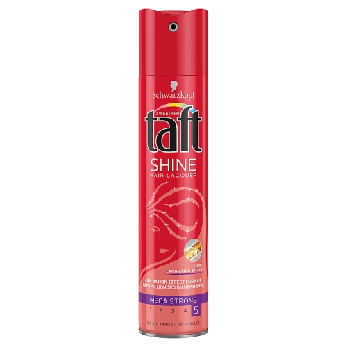 Schwarzkopf Taft Shine lakier do włosów mocno utrwalający 250 ml