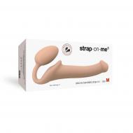 Strap-on-me Silicone bendable strap-on Flesh M