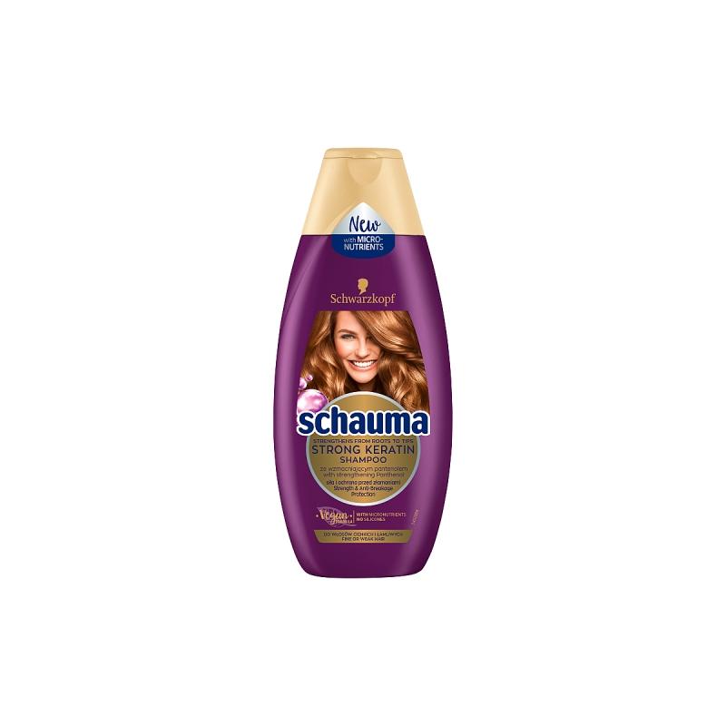 Strong Keratin Rebuilding Shampoo odbudowujący szampon do włosów 400ml Strong Keratin Rebuilding Shampoo odbudowujący szampon do włosów 400ml